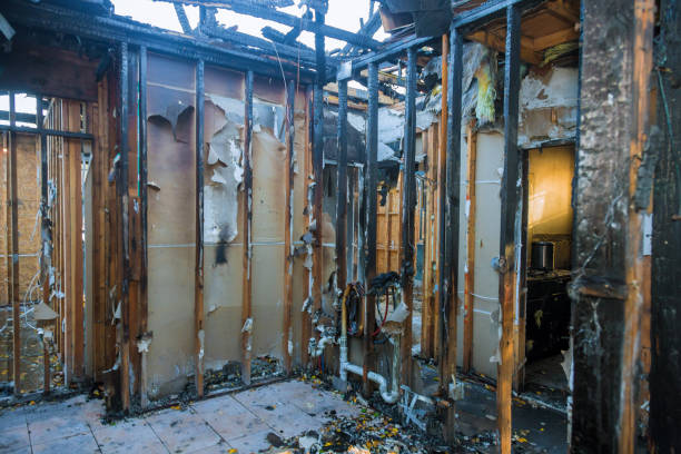 Professional Soot Cleanup technician working in Lafayette Hill, PA